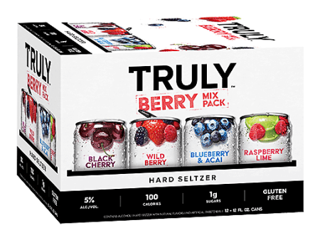 TRULY BERRY VARIETY PACK 12 CAN For Sale