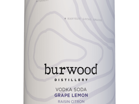 BURWOOD GRAPE LEMON 6 CANS Fashion