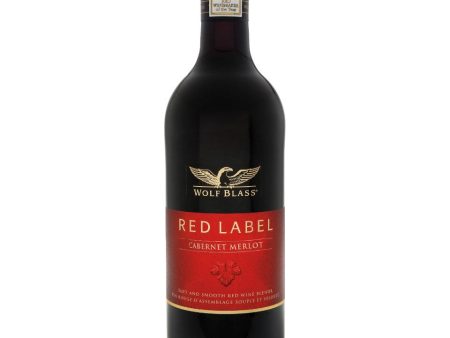 WOLF BLASS RED LABEL CABERNET MERLOT For Discount