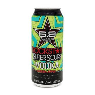 ROCKSTAR VODKA SUPER SOURS 473 ML Fashion