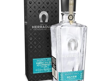 HERRADURA SILVER LA CASA DIRECTO DE ALAMBIQE SILVER TEQUILA 750 ML Online Hot Sale