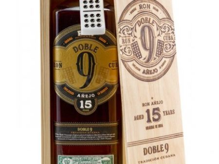 9DOBLE RON ANEJO 15Y 750 ML Online Hot Sale