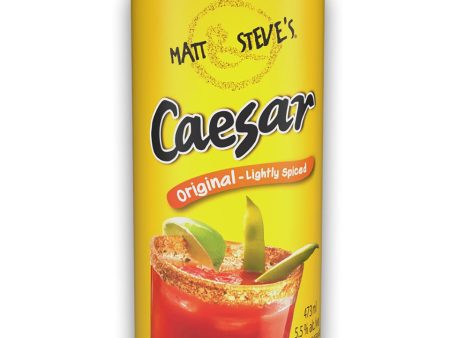 MATT & STEVE S CAESAR - ORIGINAL 473 ML SINGLE CAN Online now