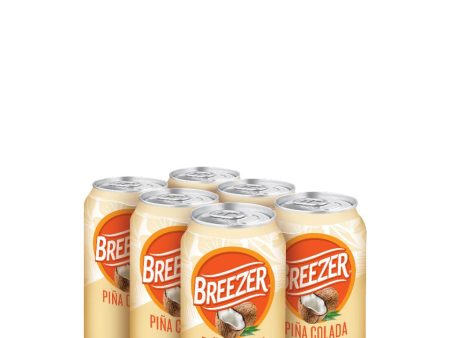 BREEZER PINA COLADA 6 CANS For Cheap