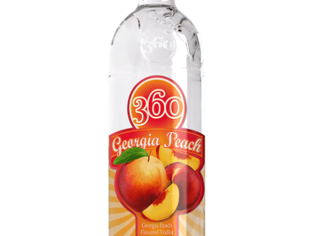 360 GEORGIA PEACH VODKA 750 ML Hot on Sale