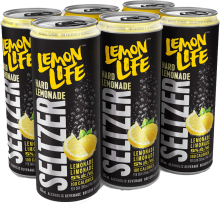 LEMON LIFE SELTZER PINEAPPLE 6 CANS on Sale