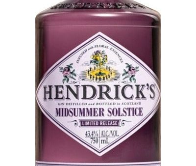 HENDRICKS GIN MIDSUMMER SOLSTICE 750 ML Hot on Sale