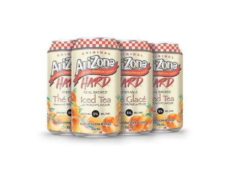 ARIZONA HARD PEACH ICED TEA 6 CANS Online