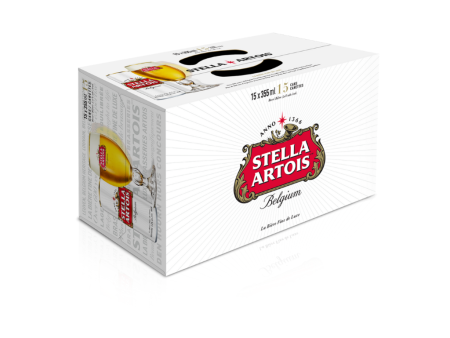 STELLA ARTOIS, 355ML 15 CAN Supply