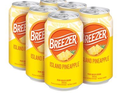 BACARDI BREEZER ISLAND PINEAPPLE 6 CANS Online now