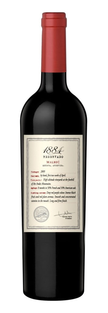 1884 RESERVADO MALBEC 2013 on Sale