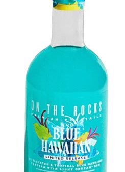 ON THE ROCKS CRUZAN BLUE HAWAIIAN 375 ML Online now