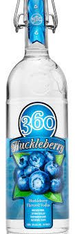 360 HUCKLEBERRY VODKA 750 ML Online Hot Sale