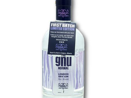 THE GNU NORMAL LONDON DRY GIN 750 ML For Discount