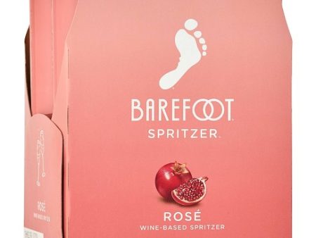 BAREFOOT ROSE SPRITZER 4 CAN For Sale