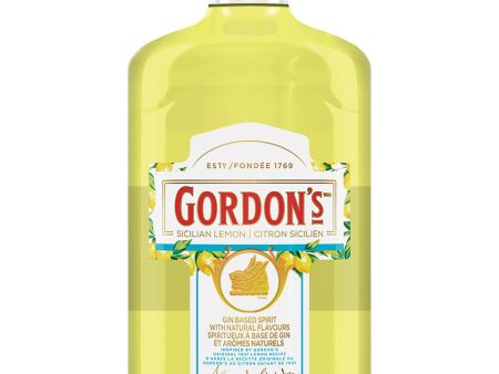 GORDON S SICILIAN LEMON GIN 750 ML Online now