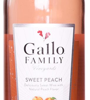 GALLO VINEYARDS SWEET PEACH 750 ML Online Sale